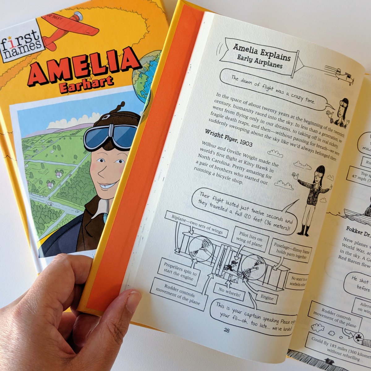abramskids's tweet photo. Is there really anyone better to explain the whole thing? ✈️

#NationalAviationDay #FirstNamesSeries https://t.co/yiyXrlPEwN
