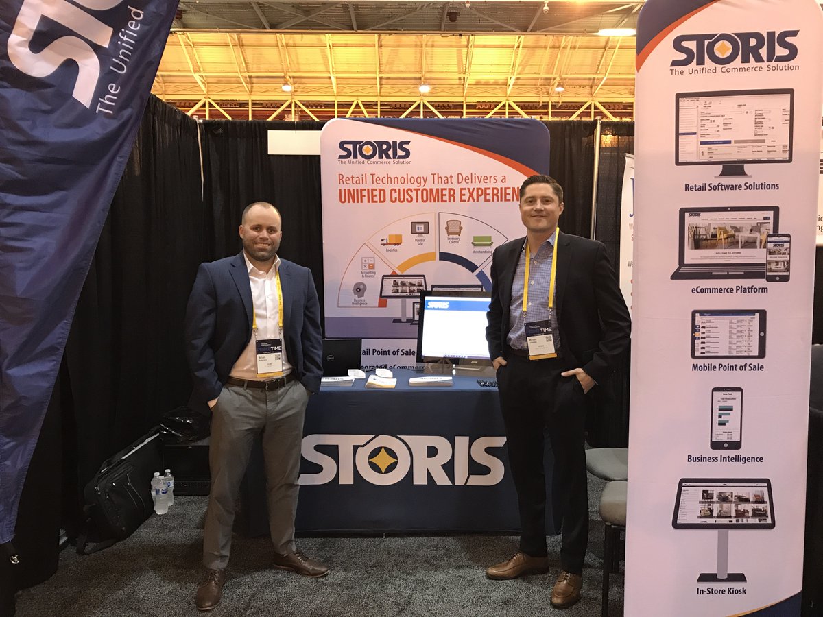 STORIS's tweet photo. #PrimeTime starts today and STORIS has the technology to help @NationwideMG members empower their team and provide a truly Unified Commerce experience for their customers. Chat with our team at booth 1331. #DiscoverTheDifference #TheUnifiedCommerceSolution https://t.co/ghhaaVUoao