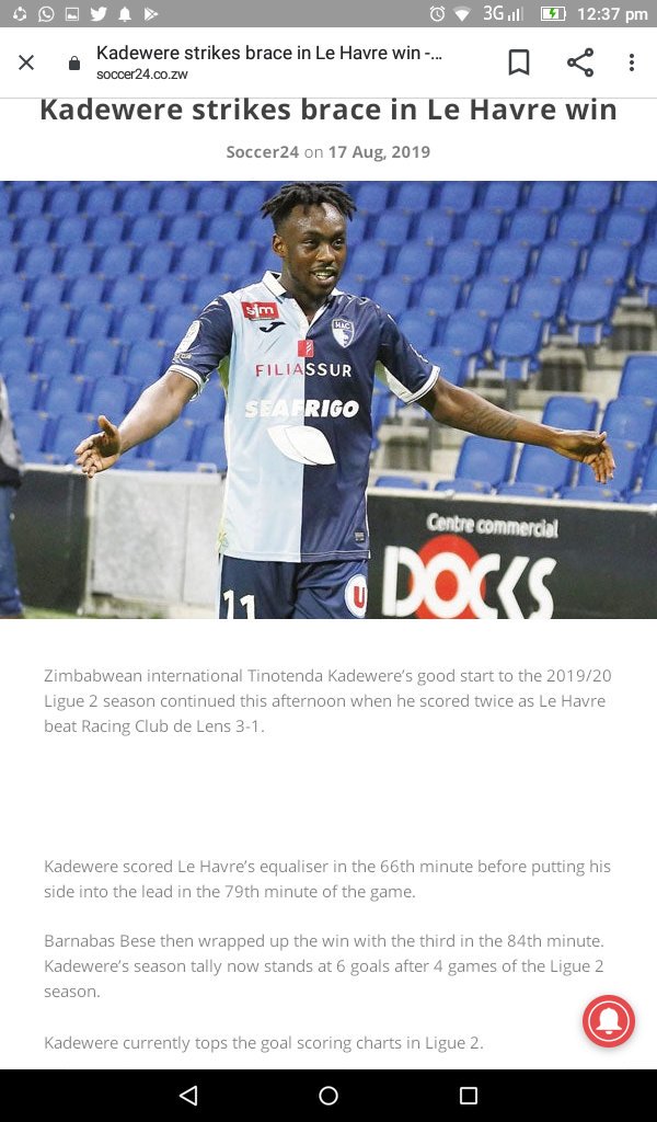 Go Zim boy #Zimbabwe