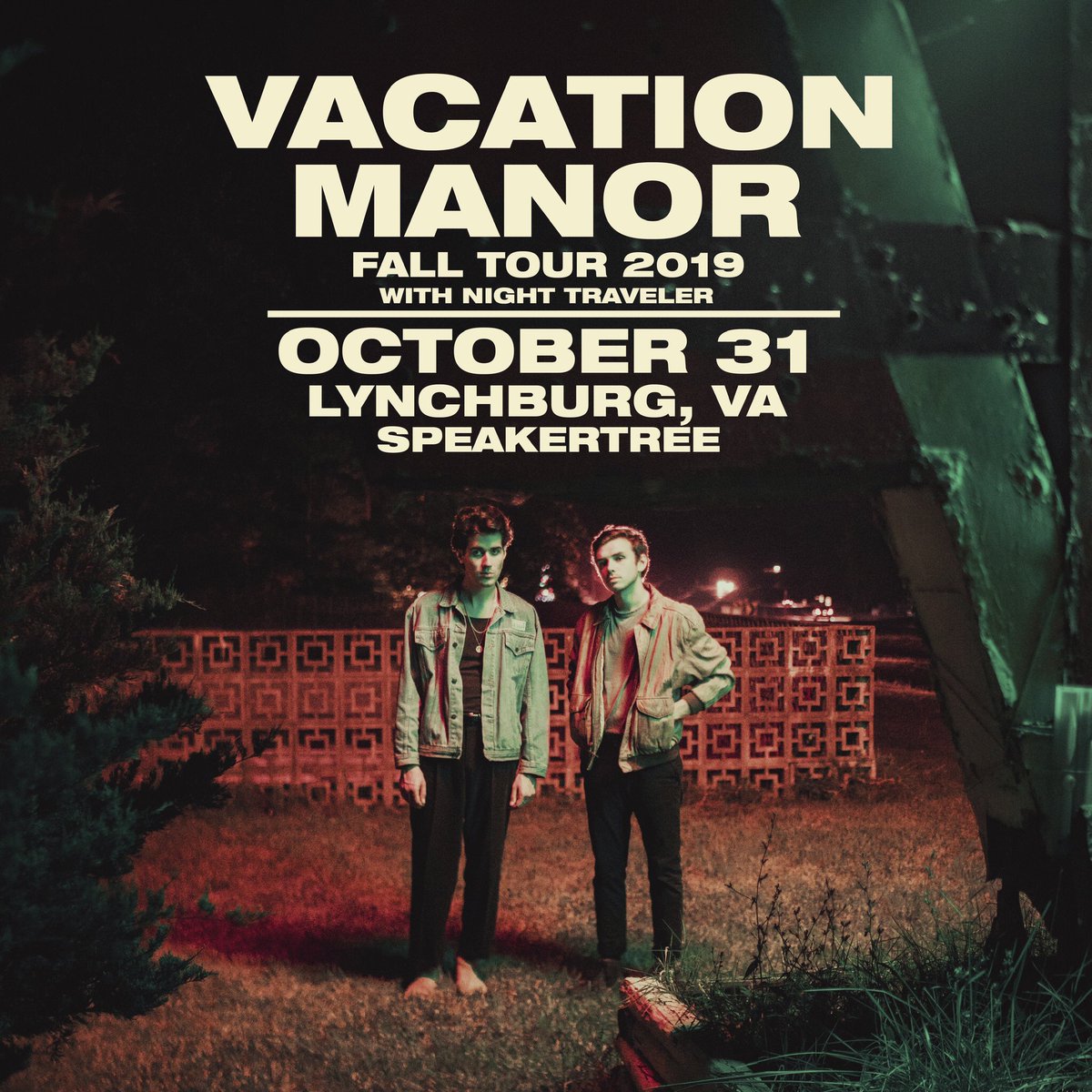 vacationmanor's tweet photo. get your costumes ready 🖤 Halloween show with @nighttrav tickets on sale now: https://t.co/77bNYrkBXv https://t.co/DQPASSQeWm
