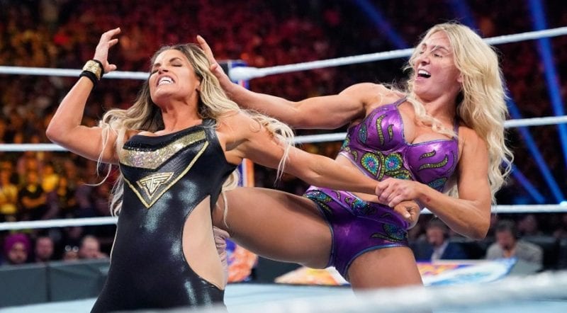 Trish Stratus on passing of the proverbial torch to Charlotte Flair https://t.co/4ildUQpANm https://t.co/AM9XdokT0l