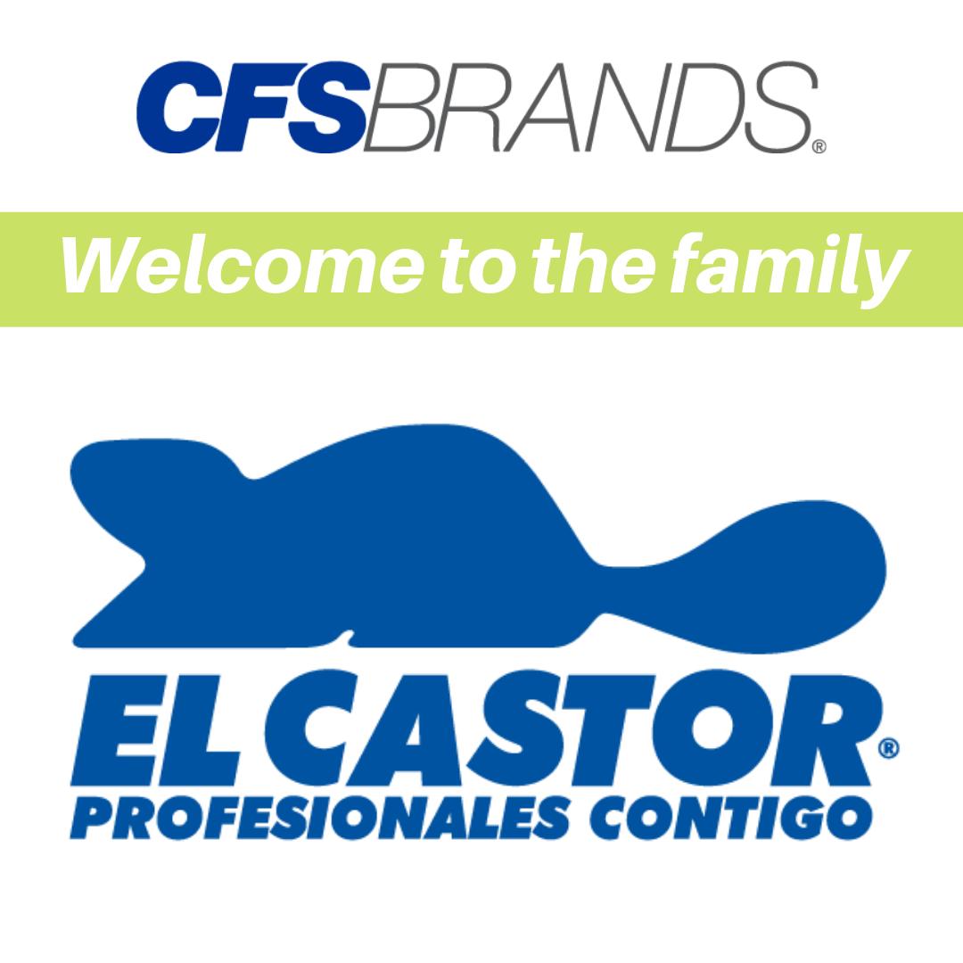 CFS Brands is pleased to announce the acquisition of Cepillos El Castor, the leading manufacturer in Mexico and Latin America of cleaning brushes and HACCP compliant color-coded products. 

Read - cfsbrands.com/news.html

#profesionalescontigo #cepilloselcastor #CFSBrands