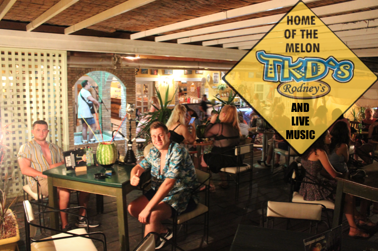 Grab a table on the outdoor terrace, or centre stage, enjoy a famous melon or a fabulous cocktail. Free entry every night, at <a href="/TKDs_kavos/">TKDs - RODNEYs</a>  - above future night club. facebook.com/TKDSRODNEYSKAV…