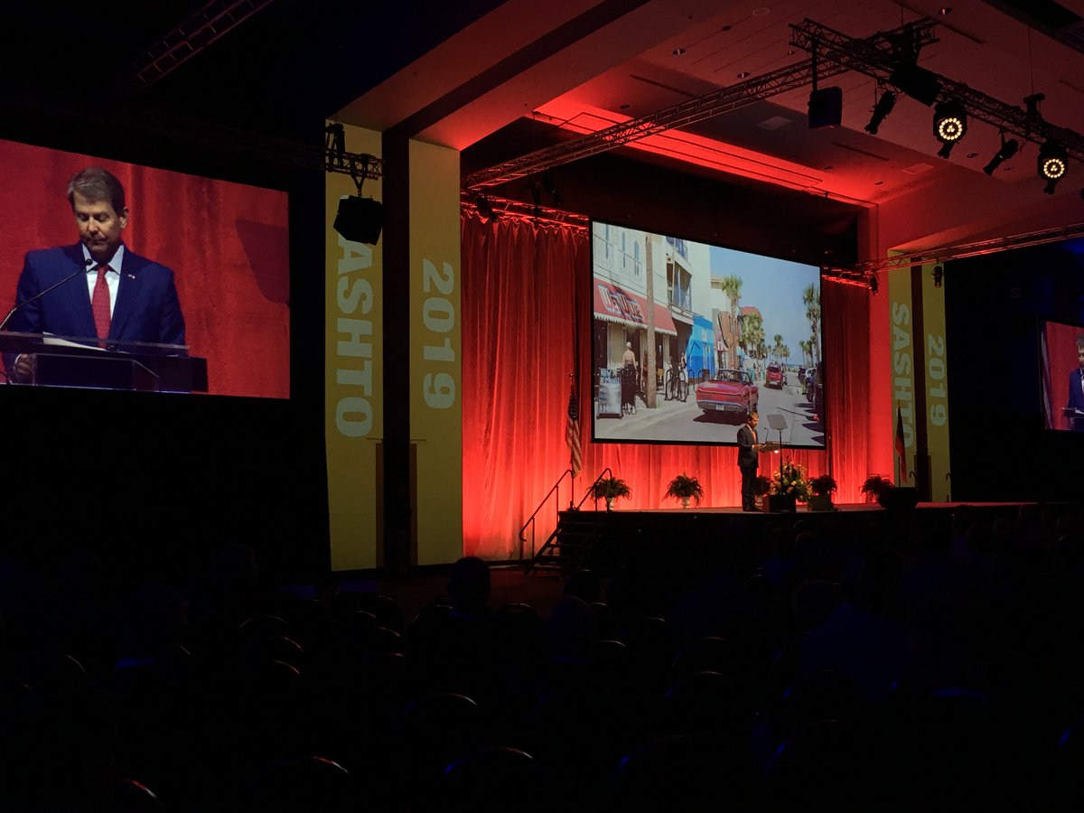 Governor Brian Kemp giving remarks as we welcome all attendees &amp; guests to #SASHTOGA2019 <a href="/GovKemp/">Governor Brian P. Kemp</a>