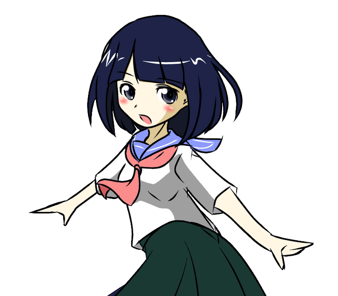 前髪パッツンのtwitterイラスト検索結果 古い順