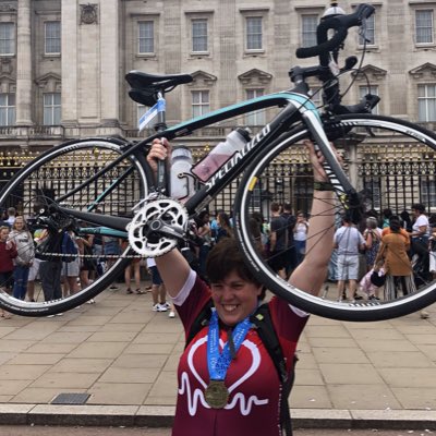 SamHart77's tweet image. #NewProfilePic from the @RideLondon