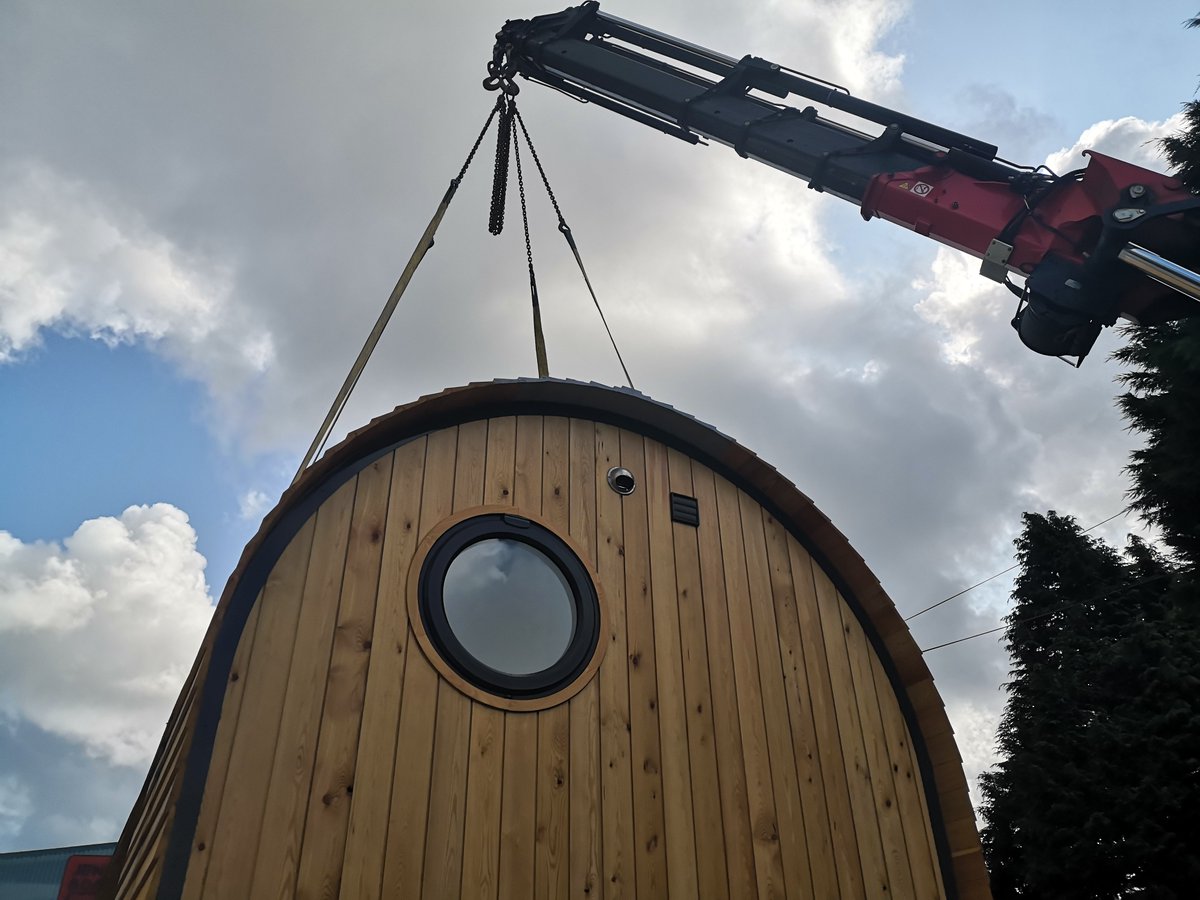 We have had another Pod leave us this morning. This Pod will be staying local, complimenting a site in mid wales! visit our website for more info or email us direct.
qualitypodswales.co.uk
sales@qualitypodswales.co.uk