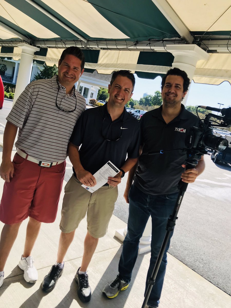 triadprodgroup's tweet photo. Representing at the annual American Cancer Society TriCounty Golf Classic. @DerekWFMJ @EricWFMJ @AndrewWKunkel https://t.co/rrMjCA6aoB