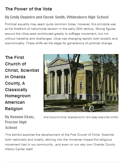 UticaCollegeCHR's tweet photo. Here are the August 2019 events for the Oneida County Historical Center! #history #localhistory #OneidaCounty https://t.co/qF6YAMcOmt
