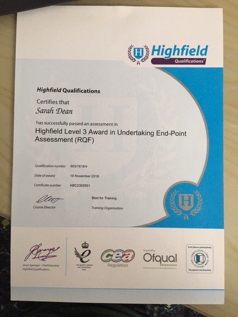 Assessu2's tweet photo. Now all the management team@assessu have the Level 3 Award in Undertaking End-Point Assessment, Well done Karen Green and Sarah Dean! https://t.co/eCYvOhKWuB