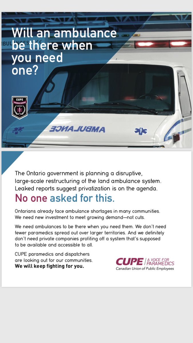 CACOParamedics's tweet photo. Stop by booth 327 to learn about the important work Paramedics/Communications Officers do in your communities #CommunitiesNotCuts #SayNoToPrivitization #KeepParamedicsPublic @CUPEOntario @AMOPolicy https://t.co/pCdcIzIxuI