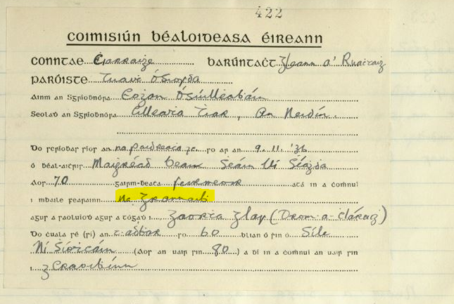 National Folklore Collection Ucd At Bealoideasucd Twitter - 