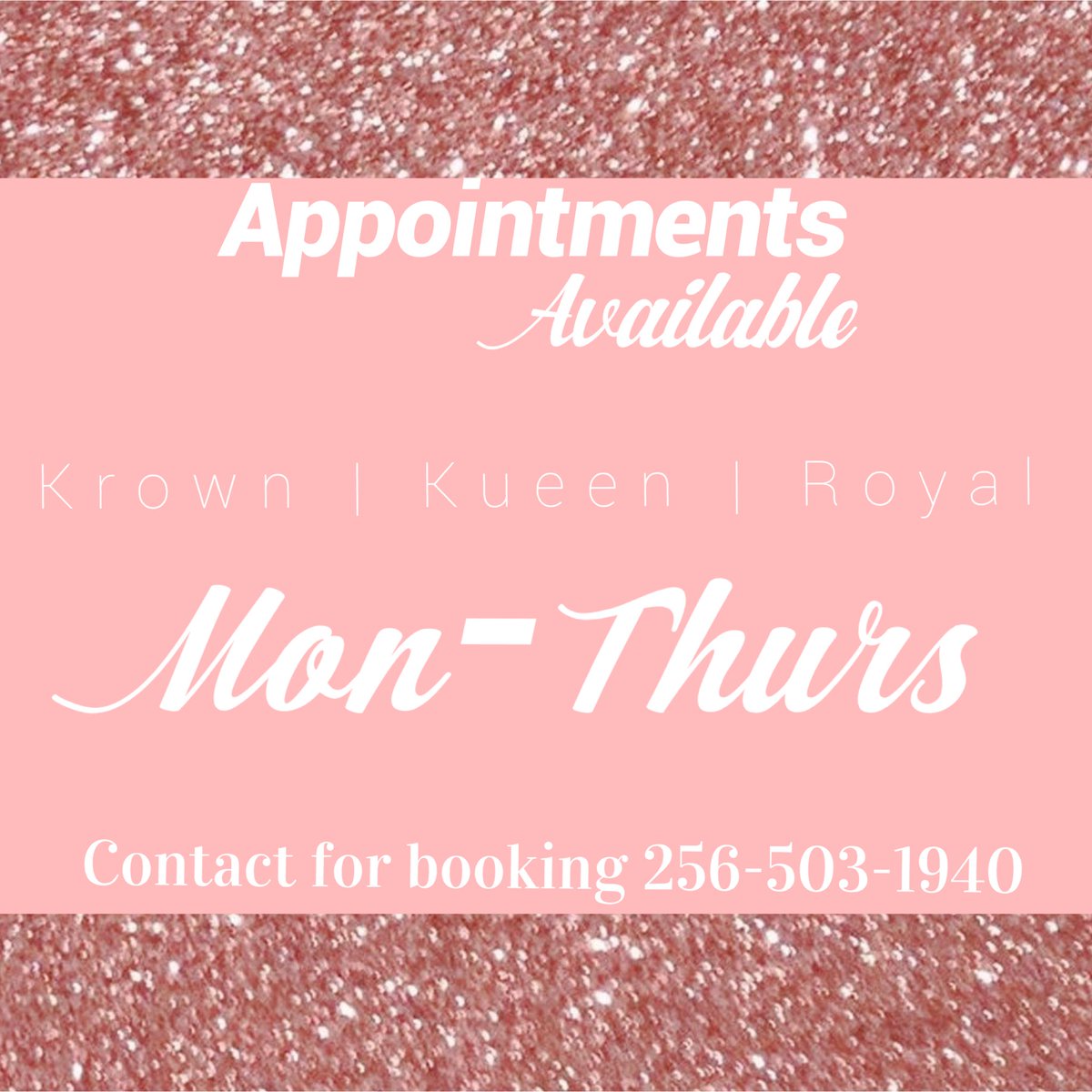 Badd_MamaJama_'s tweet photo. Appointments Available Sun-Thurs🌸 
⭐️Student discount: $10 off Any Full Set  
⭐️FREE Full Set: when you refer 2 friends 
⭐️Bring a friend: 2 Full Sets for $100
#huntsvillelashes #huntsvillelashtech #huntsvillelashextensions #aamulashes #aamu19 #aamu20 #aamu21 #aamu22 #aamu23 https://t.co/Y68PNnBzIO