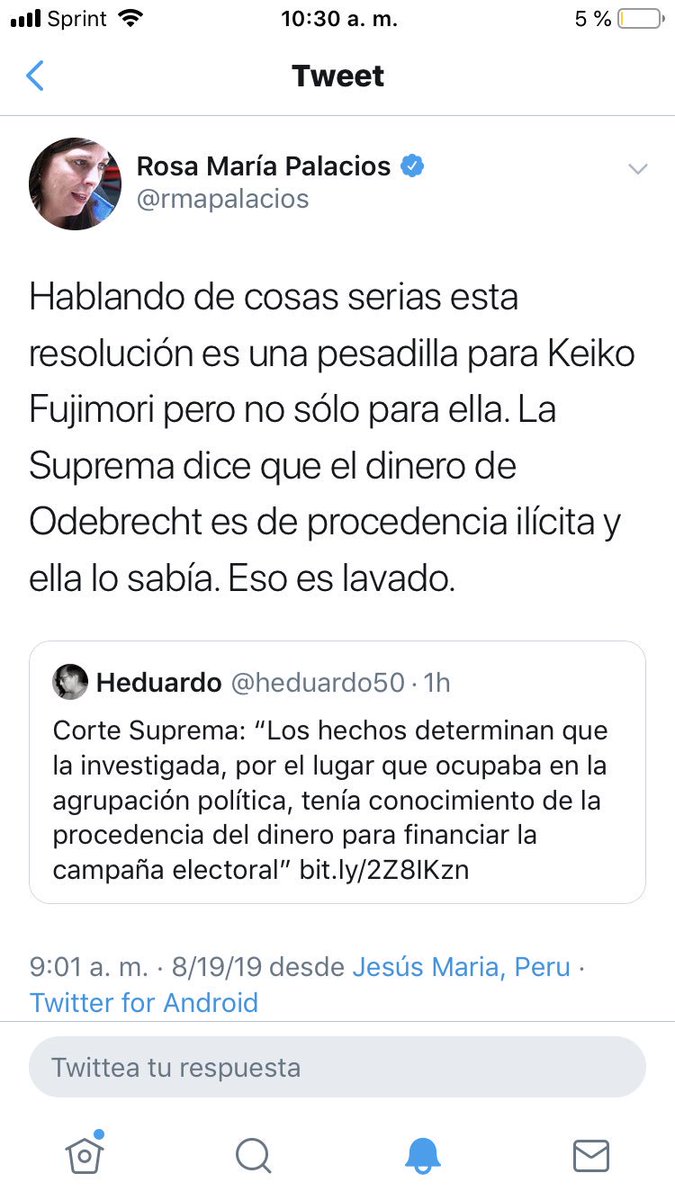 claudiacisneros's tweet photo. Por acá viene la mano de la #SraKaos. Sus posibilidades de impunidad se van diluyendo a pasos agigantados. De ahí su nuevo ataque contra Domingo Perez y Vela vía #CuellosBlancos y #Hermanitos. Estemos atentxs y listxs con las #ZapatillasPuestas https://t.co/MGKJw97ICz