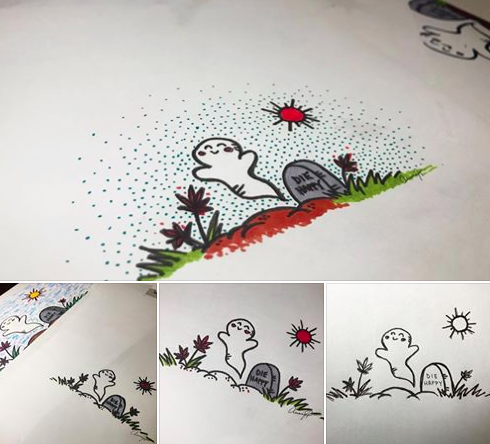 wkndfriends's tweet photo. Hey! In case you missed it, we started a little online fundraiser via our @Bandcamp yesterday, @anniehoffman's drawing some cute original prints, to help raise money for a new van/medical bills, 10% goes to the @TrevorProject (read below)! Grab some art! https://t.co/5dSakA9Yka https://t.co/QpeDTgd7I2