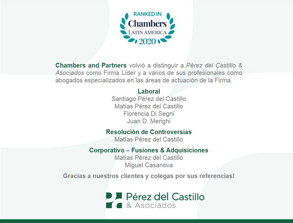 Pérez del Castillo & Asociados tweet media