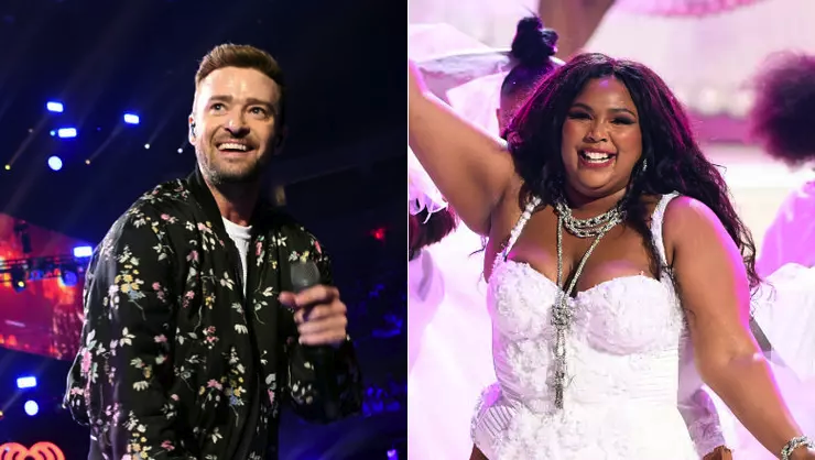 Timberfakes's tweet image. Justin Timberlake Teases Collaboration With Lizzo: See Them In The Studio ⇢ iheart.com/content/2019-0…