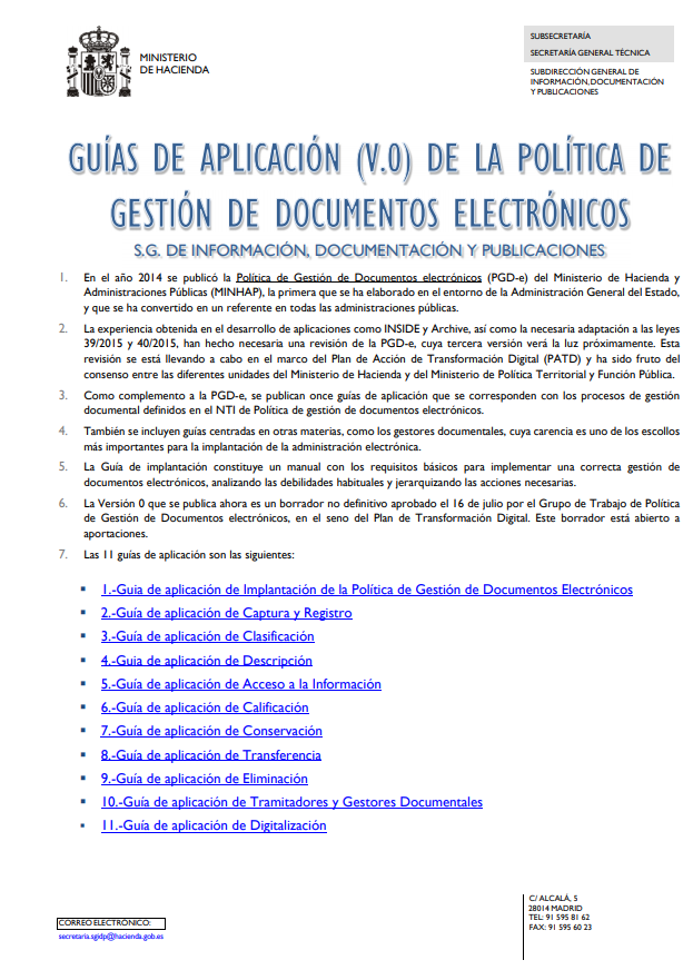 SilGarGon's tweet photo. Regalo del #pae en mi primer día post vacaciones. #gestiondocumental #pgde #administracionelectronica #gestoresdedocumentos Publicadas 11 guías de aplicación de la política de gestión de documentos electrónicos y todo a través de un clic 👇👇 https://t.co/3Fd7SjWFC9 https://t.co/0c2Pta3gVj