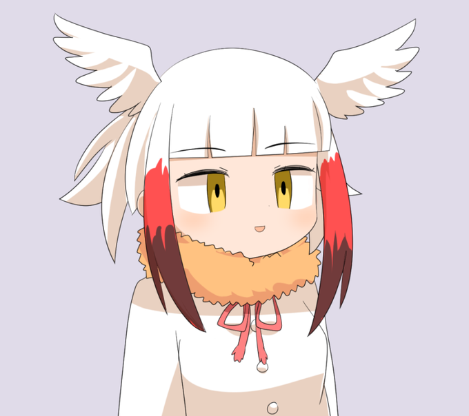 寄り目フレンズのトキちゃんよ。かわいいわね。 