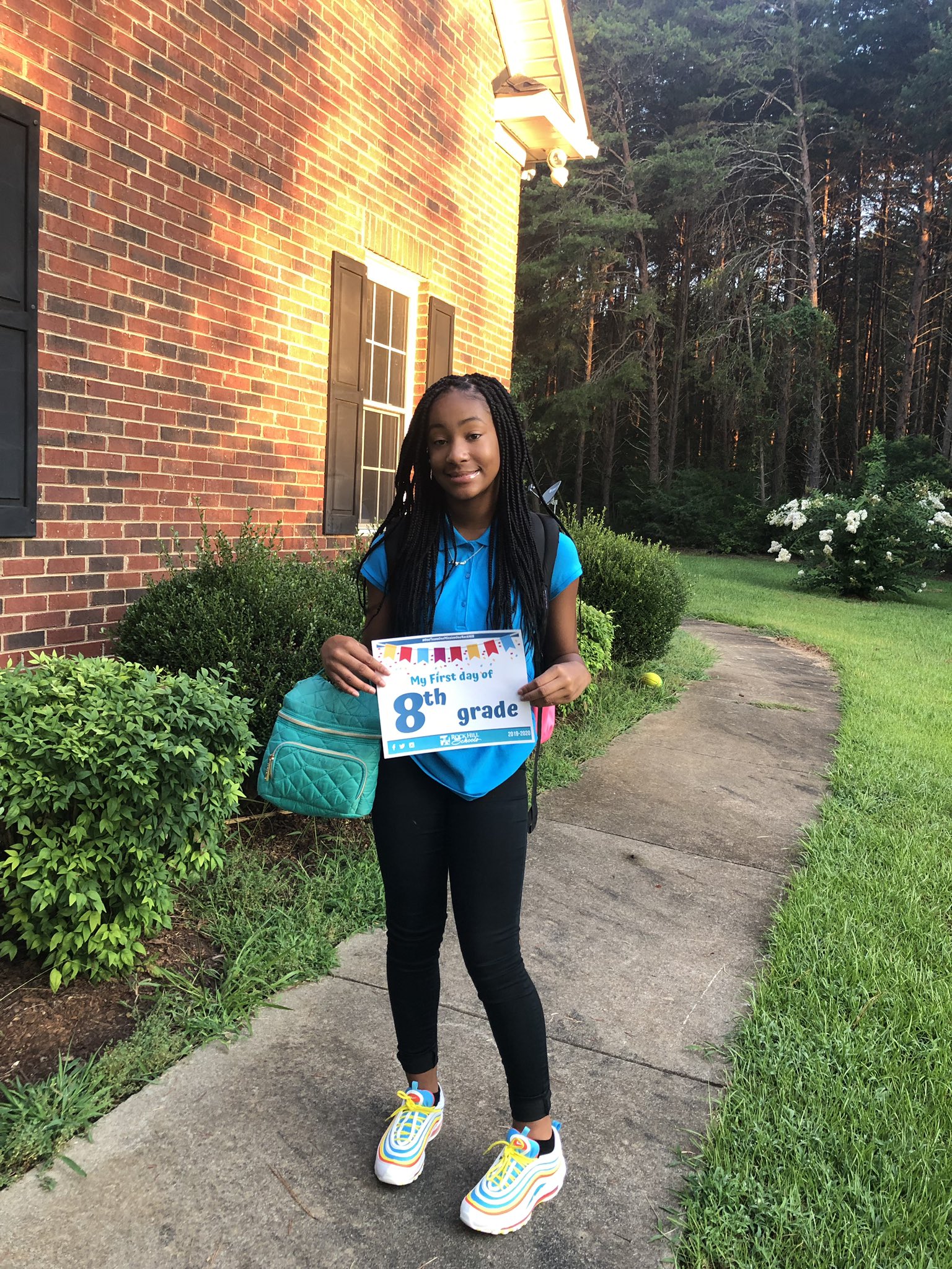 Tonya Bennett on X: First day back to school! 2nd, 7th and 8th grade.  Loving what the Rock has to offer. #Icanseeit #OneTeamOneMissionOneRockHill   / X