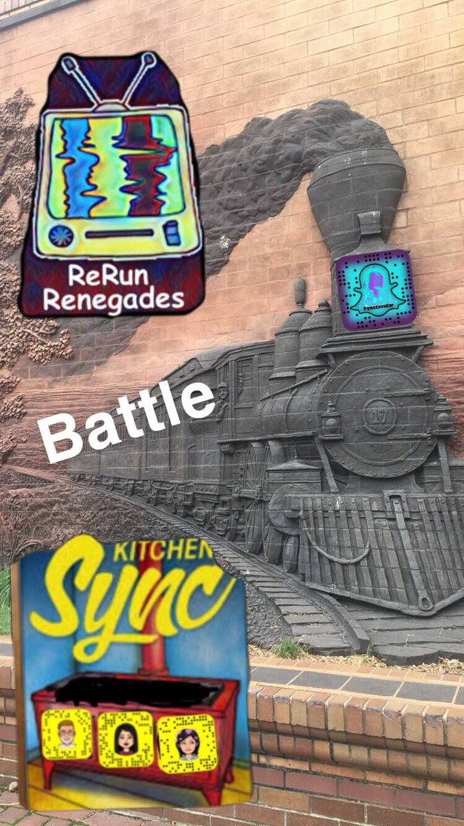synctacular's tweet photo. Don’t miss the battle on our @Snapchat story! Posted now! Teams are ReRun Renegades &amp; Kitchen Sync. Our theme this bracket is Planes, Trains and Automobiles.” #lipsync #lipsyncbattle #snapchat #synctacular https://t.co/dFduonNFu9