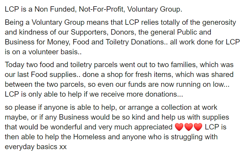 please #Retweet
#helpneeded #food and #toiletries #supplies #Stourbridge #Blackcountry #WestMidlands #donationsneeded #pleasehelp #feedingthehomeless #feedingfamilies