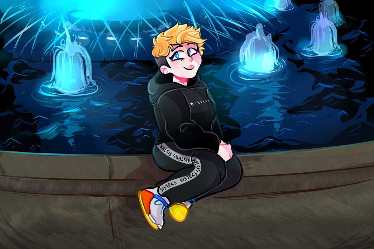 redraw of toby's instagram pic. it was too pretty i  just had to redraw it

this took 4 hours but i think it's worth it

<a href="/TobyontheTele/">Tobi on the tele</a>