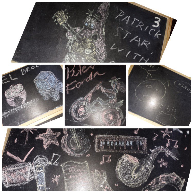 QuizzicalQuiz's tweet photo. The #CreativeRound creations from our #Music #Quiz at #TheStagAndHounds in #Bristol tonight... https://t.co/gyHSq5RqE7