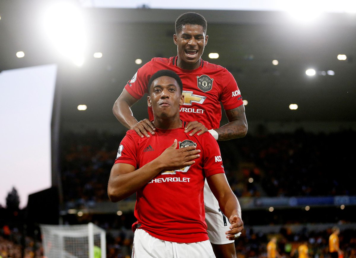 🔴 <a href="/MarcusRashford/">MR14</a> + <a href="/AnthonyMartial/">Anthony Martial</a> = goal

#WOLMUN <a href="/ManUtd/">Manchester United</a>