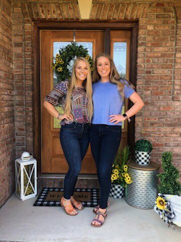 First day of college for these two. senior and freshman, Where did the time go?  Enjoy it before real adulting starts.