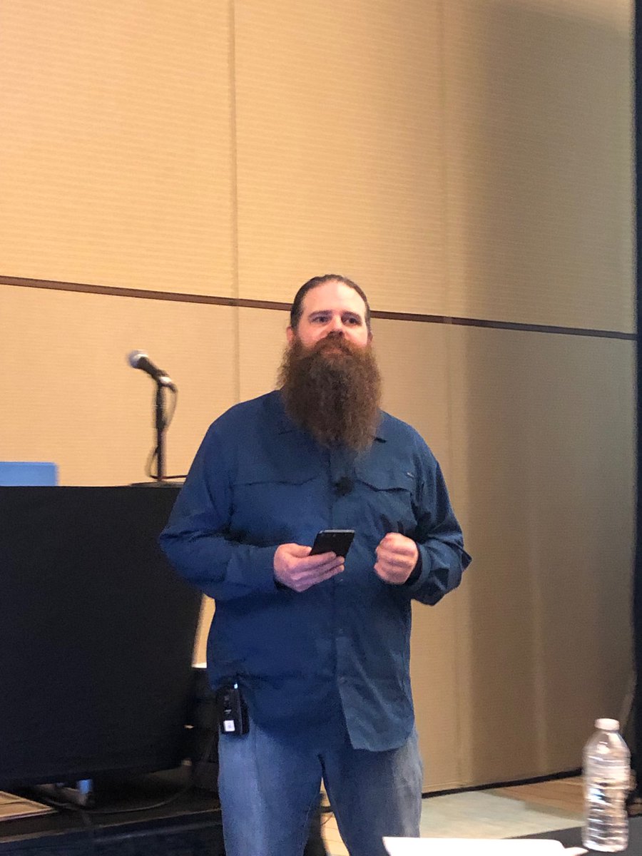 DavidHorrigan's tweet image. At #ILTACON19, Christian Smith of ⁦@strangerlabs⁩ noting an important advantage of #Blockchain: “A single point of truth is also a single point of failure.”