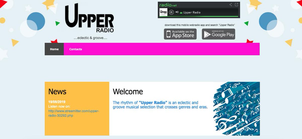 radio_upper's tweet photo. New web site https://t.co/9iUbFsNpve
The rhythm of "Upper Radio" is an eclectic and groove musical selection that crosses genres and eras.
#webradio #housemusic #hiphop #soul #worldwide #funk #acidjazz #brokenbeat #deephouse #Bordeaux #BordeauxMaVille #France #Radio #UpperRadio https://t.co/Tp9zWvMJ7B