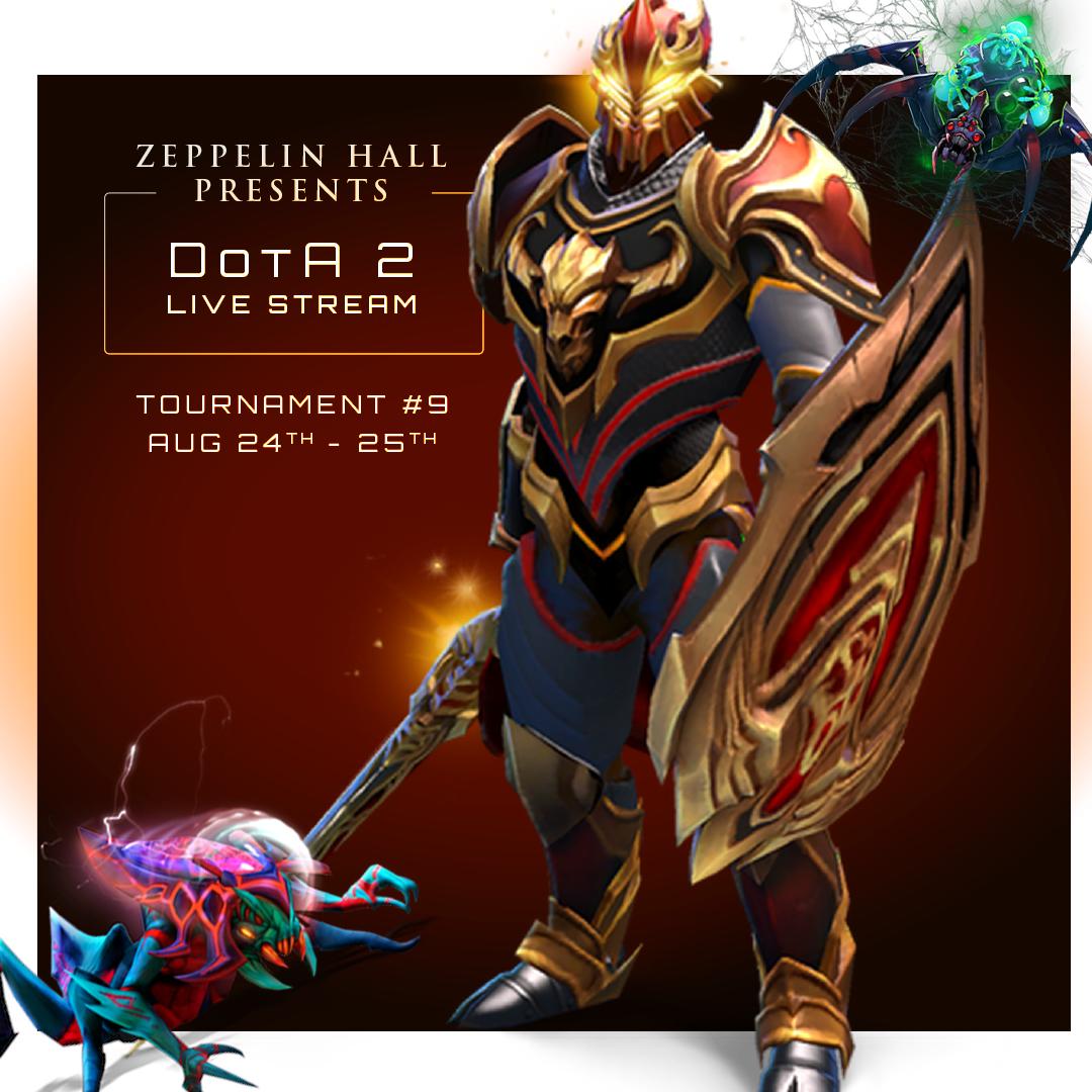 Zeppelinhall's tweet photo. Who else is going to be a weekend warrior? August 24th 25th join us and watch other warrior battle to the death....#dota2 #esports #zeppelinhal #jerseycityculture #livestream #gamers #twitch #tournament9 #techrat https://t.co/F7e9d6Bc1Z