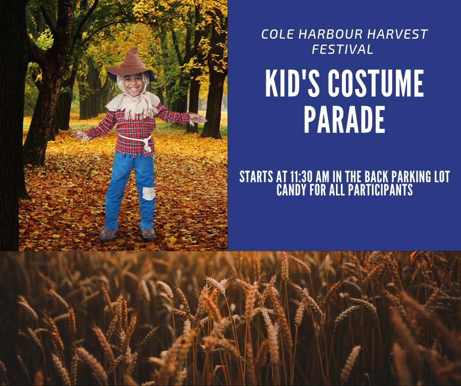 Kids come dressed in your costume and parade through the Festival to the end of the route where a small surprise awaits all participants. No need to sign up, just come in your costume!