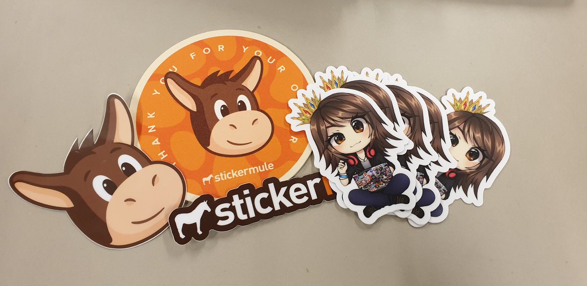 MishManners's tweet photo. They are here!!! Thanks @KarouselART & @stickermule π€©
#Stickers #HackathonQueen #EsportsQueen #Sticker #tech #womenintech #StickerMule https://t.co/0P3NE38sps