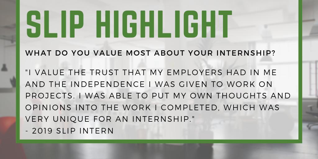 AdvCentralPA's tweet photo. Intern feedback shows that L&I's State/Local Internship Program (SLIP) is a huge success in Central PA! CPWDC is thankful for the opportunity to support businesses and young people! #PASummerInterns #CentralPAInterns #Internships #PALaborIndustry #InternsofPA2019 https://t.co/nJmnU8Mj2M