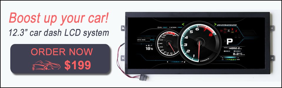 ChalkElec's tweet image. We started getting pre-orders for car dash LCD with shipping in September. $199 only limited offer with free DHL shipping. More details on project page here: chalk-elec.com/?page_id=1280#…
