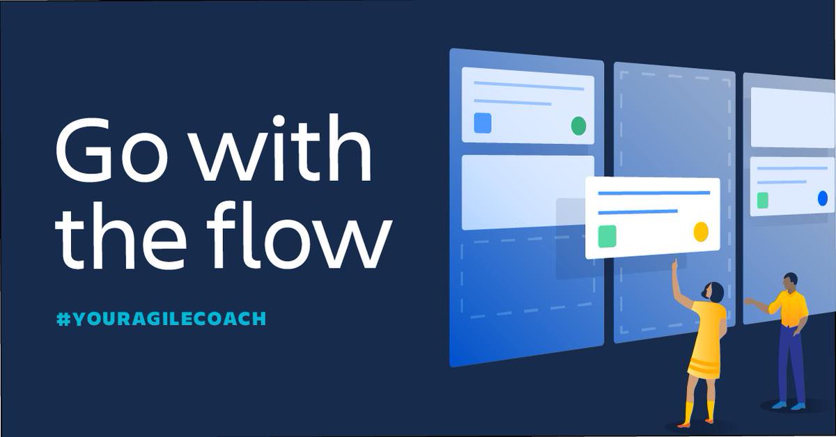 Jira's tweet image. Are you deciding between kanban or Scrum? First, learn the parts of kanban, then see what works best for your team. ow.ly/i2d450vCoUa #YourAgileCoach