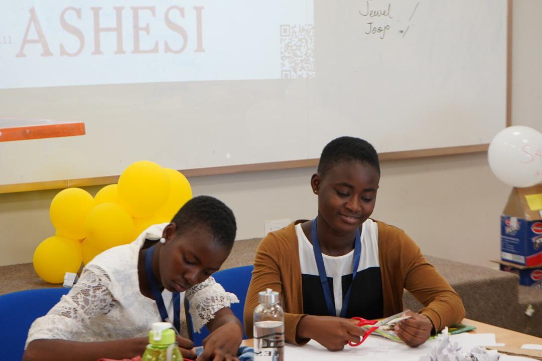 IDPFoundation's tweet photo. Through a collaboration with @harambeans and @Ashesi, a few of our #IDPRSP students are attending @AshesiIX! This enrichment program allows high school students to learn 21st century skills such as robotics and entrepreneurship. We can't wait to hear more! #ashesix2019 #atashesi https://t.co/hdciPXAcmY