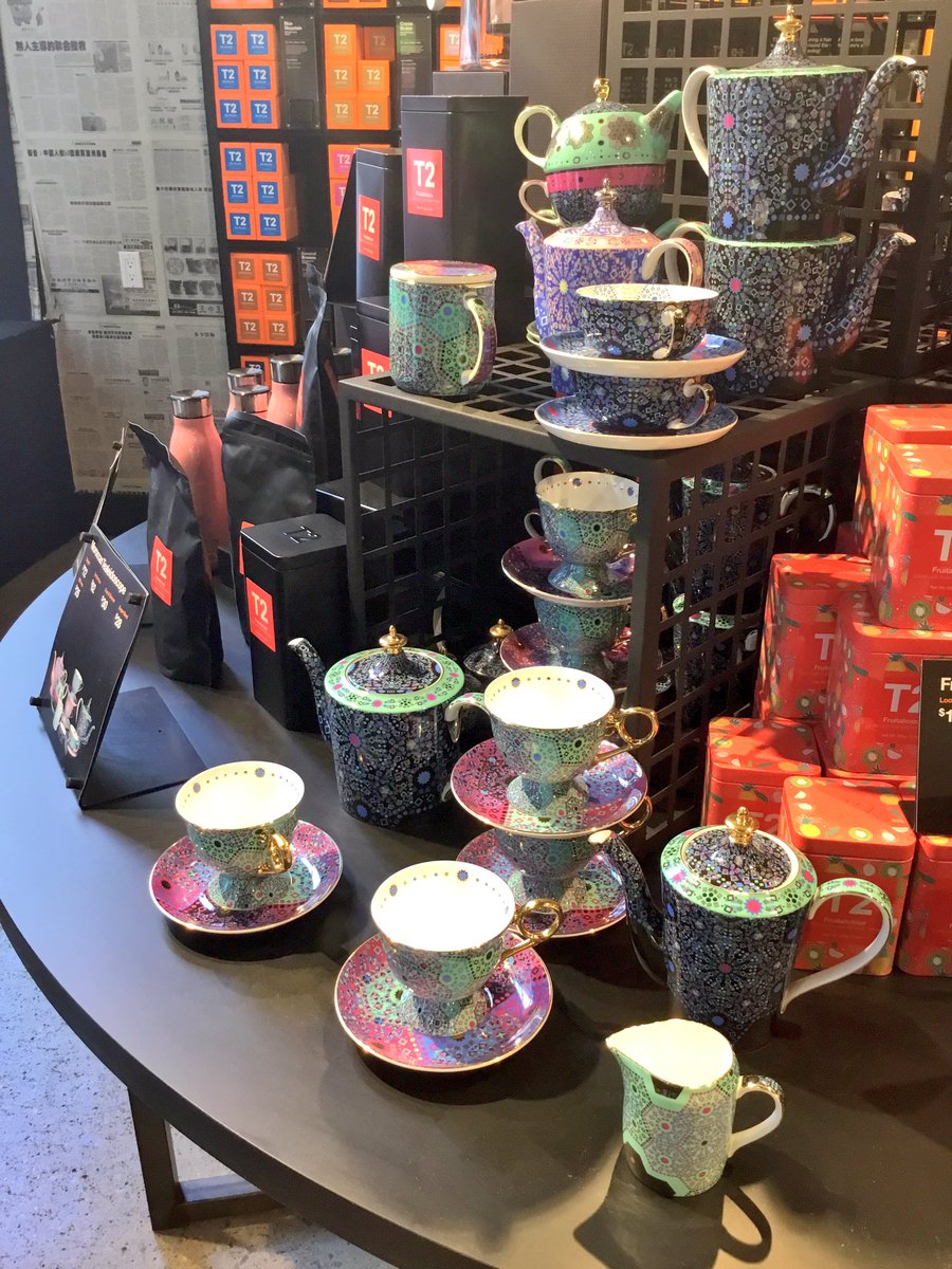 T2_DeySt's tweet photo. Our ”Moroccan Tealeidoscope” teaware is what dreams are made of. Explore with us today! ✨ #T2 #T2Moments #tea #teacup https://t.co/4qcMnc0kBX