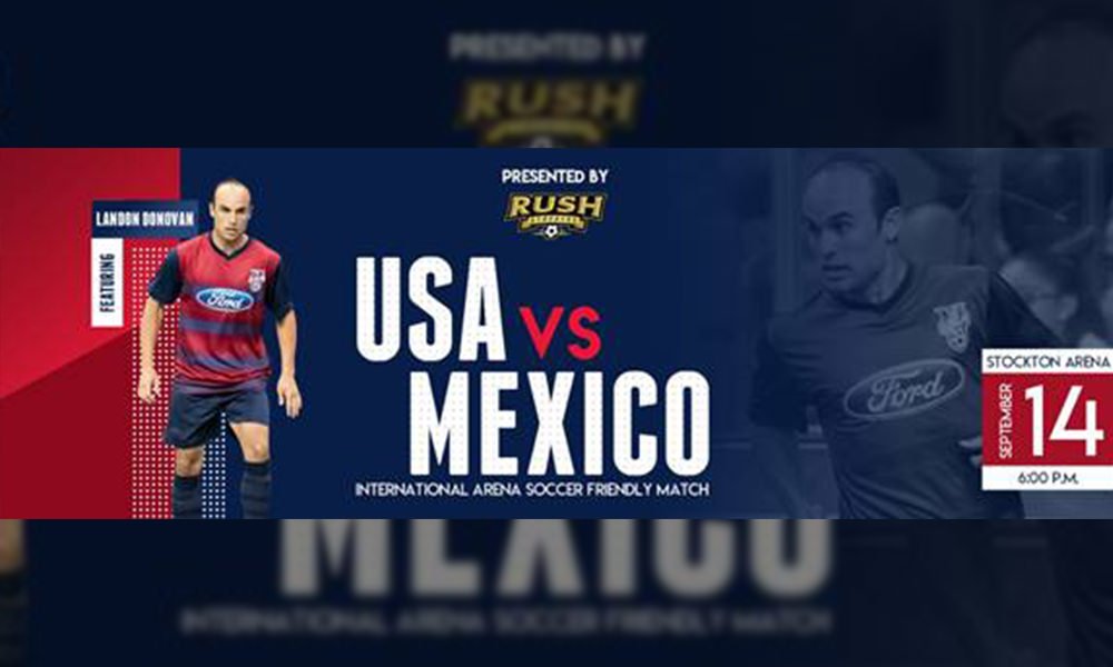 Stockton Arena to host Landon Donovan and USA as they take on Mexico bit.ly/2P2tbW1