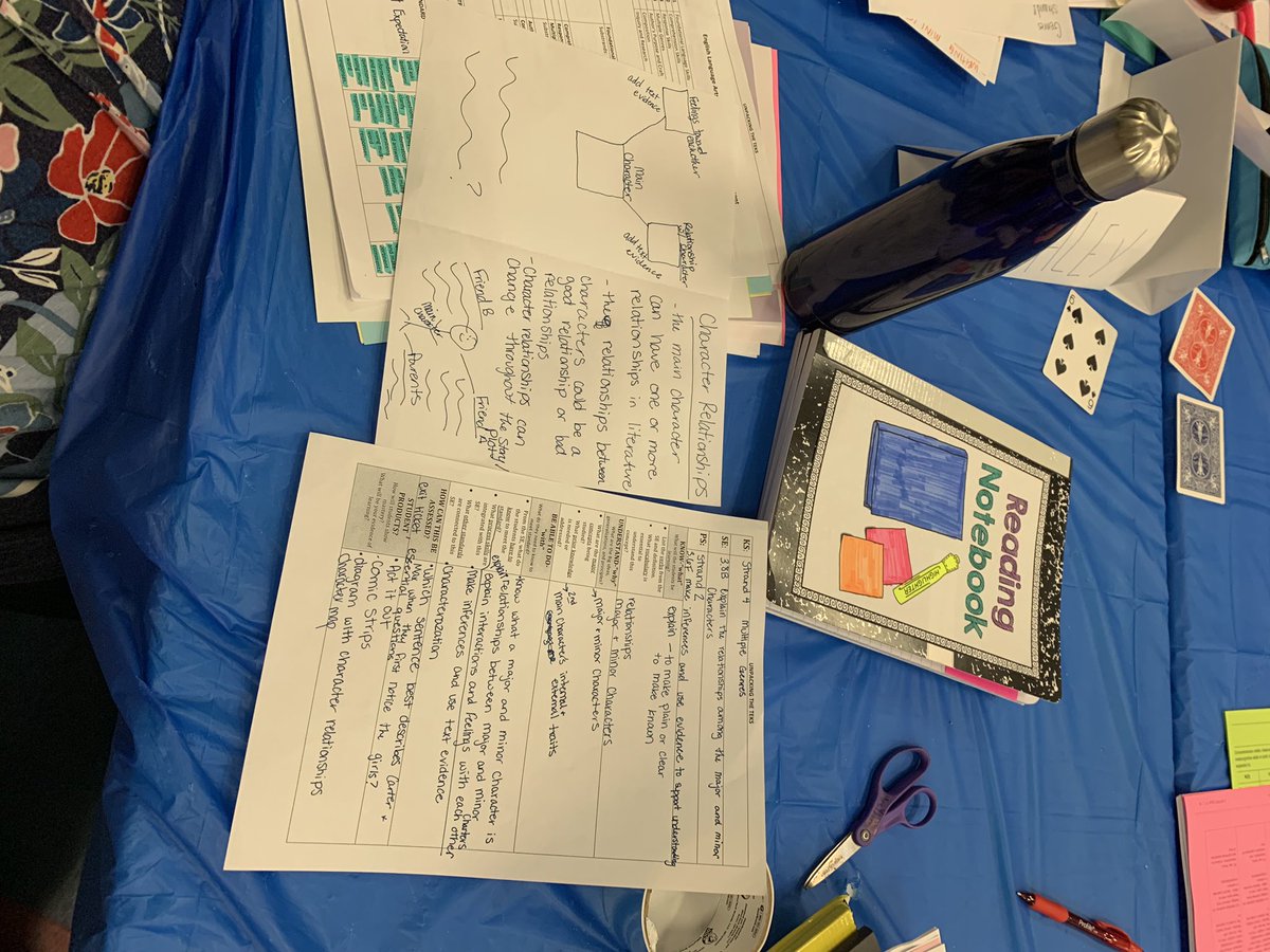 MonahanElem's tweet photo. Bobcat teachers learning hard today! Interactive notebooks being put to use #sheldonisdpd @RELAJoseph https://t.co/tulkEGWzHd