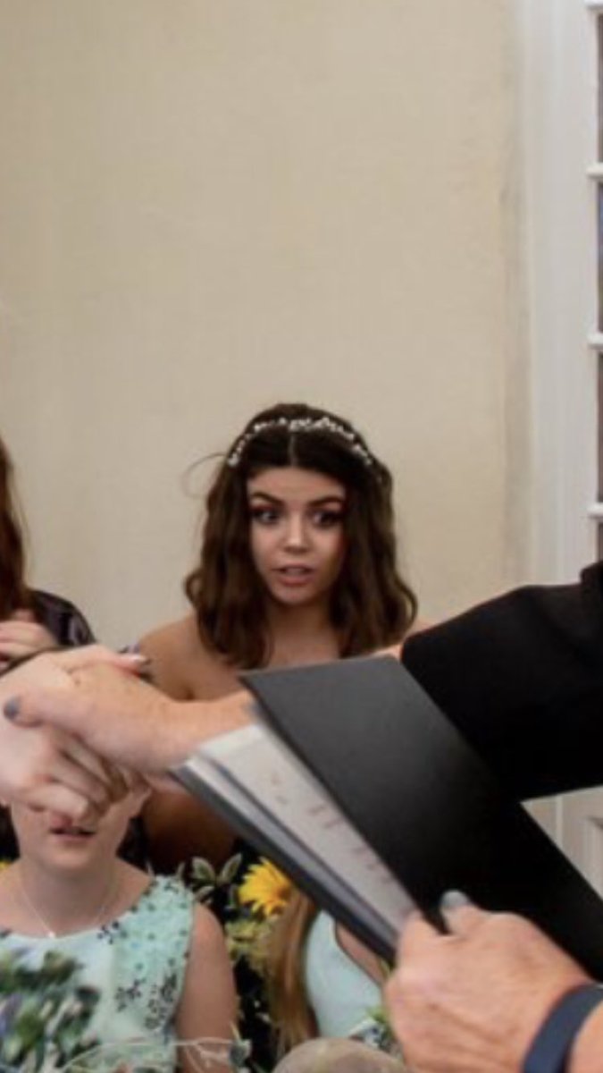 97ninny's tweet photo. cool how the wedding photographer managed to capture my only 2 moods of Smile Thru Da Tears Bitch and FEWMIN https://t.co/wiMnRY87oa