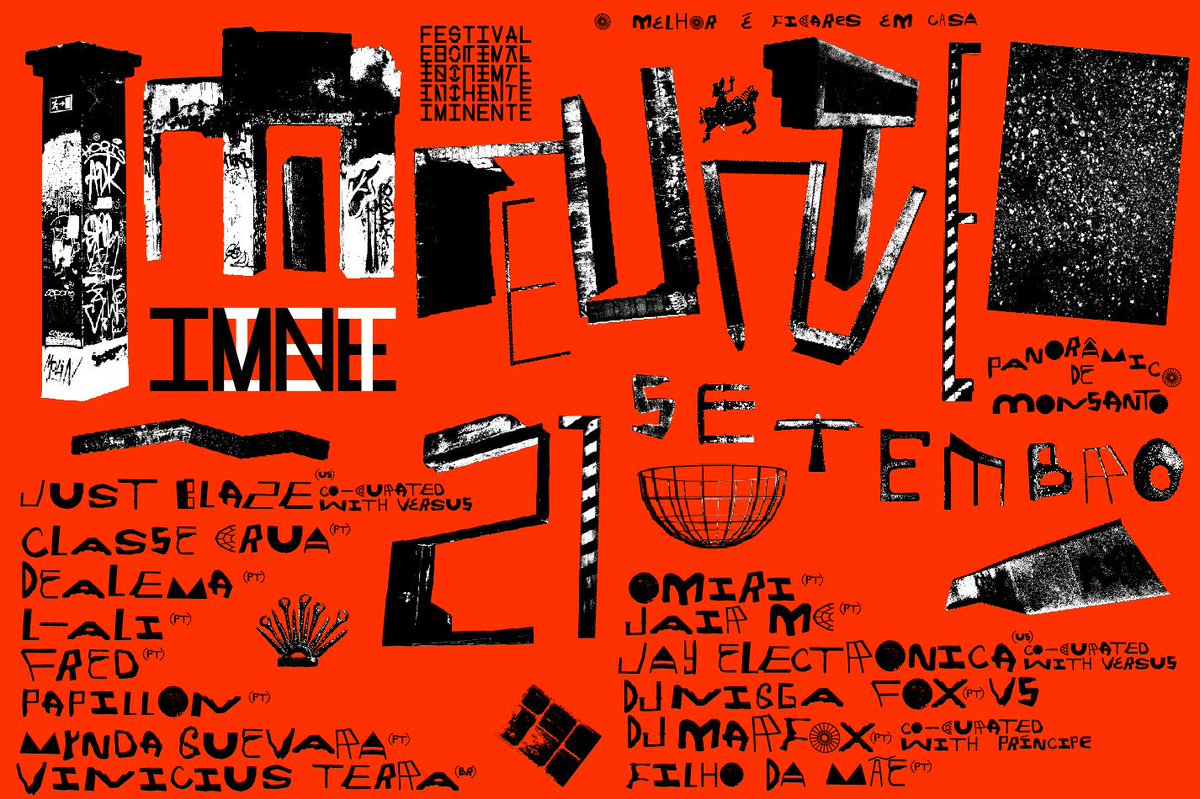 Dia 21 de Setembro, estamos no <a href="/festiminente/">Festival Iminente</a> em Lisboa.
Até já família!