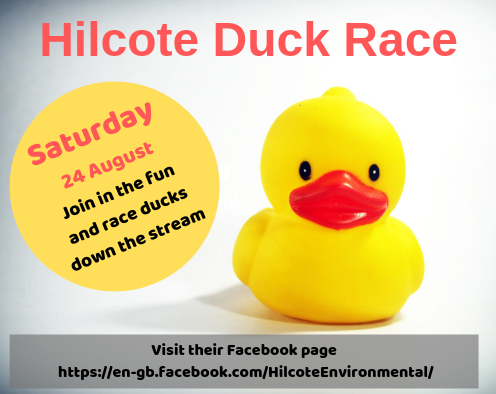 BolsoverDC's tweet photo. #Hilcote #Duck Race takes place this Saturday. There is loads of stalls and things to do for all the family. Go along and enjoy a great day out! #VisitBolsover #thingstodo #events #duckrace #familyfun @TibshelfSNT @soderbyshire @BPartnership1 https://t.co/nxX4hqopun