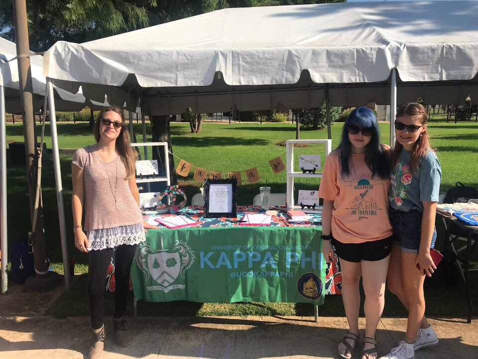 Be sure to stop by our table at the Greek life fair today. We are here till 2pm.