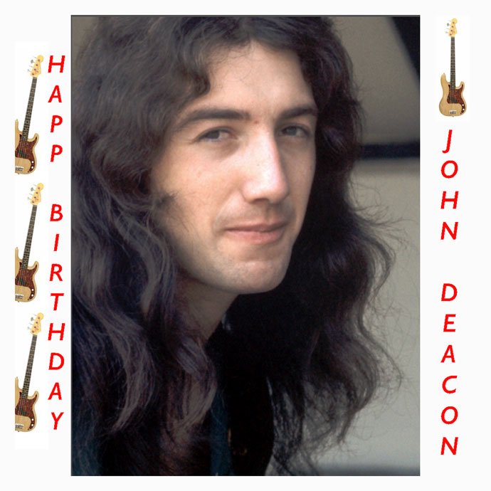 brianmaycom's tweet photo. HAPPY BIRTHDAY JOHN DEACON On this day 19 August - In 1951 (Bass Lord) John Richard Deacon born at St Francis' Private Hospital, London Rd, Oadby, Leicester, first child of Arthur Henry Deacon and Lillian Molly Deacon.  
READ MORE FOR THE DAY: https://t.co/7Am9DAqvyK #johndeacon https://t.co/usMbXkO15n