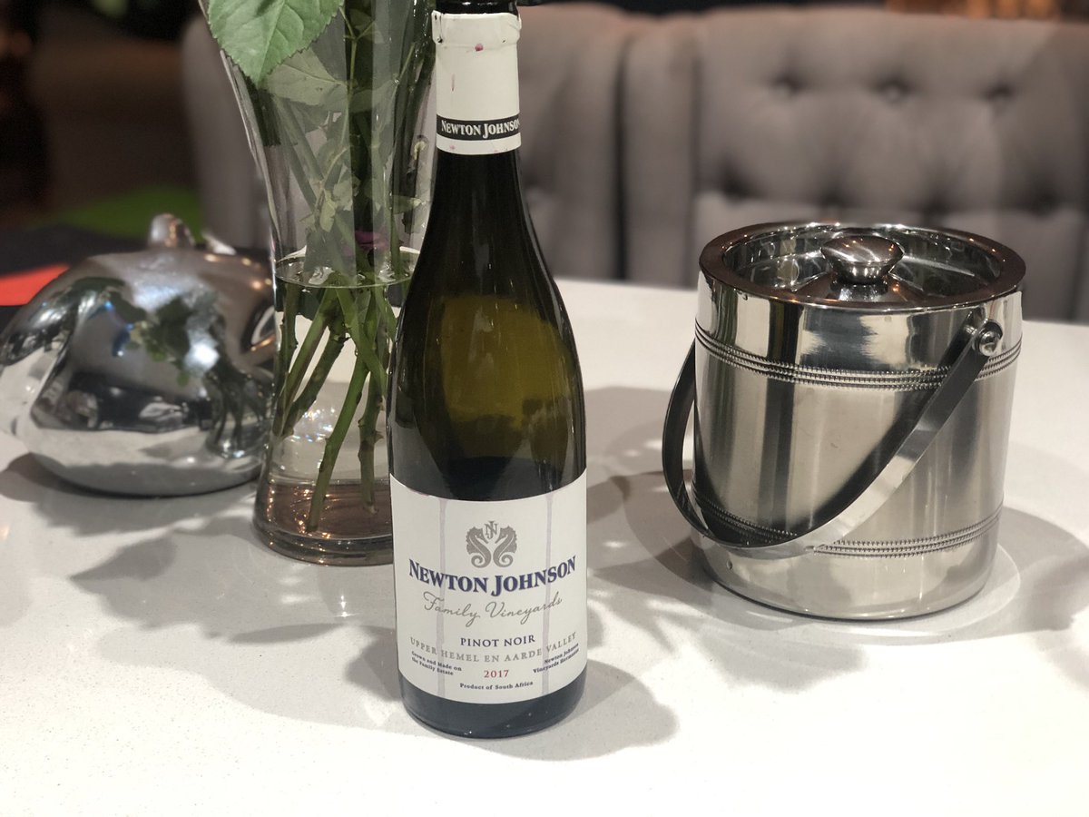 danlikeswine's tweet photo. Sunday indulgence: @crystallumwines Agnes chardonnay, a very rare bottle of #litigo pinot noir from @Hemel_En_Aarde (thanks @David_Higgs), Maarten van Beuningen’s #Miravel 1952, and @NewtonJohnsonSA’s brilliant pinot noir. All-star quartet. #DRLW https://t.co/dV1B5vCJmJ
