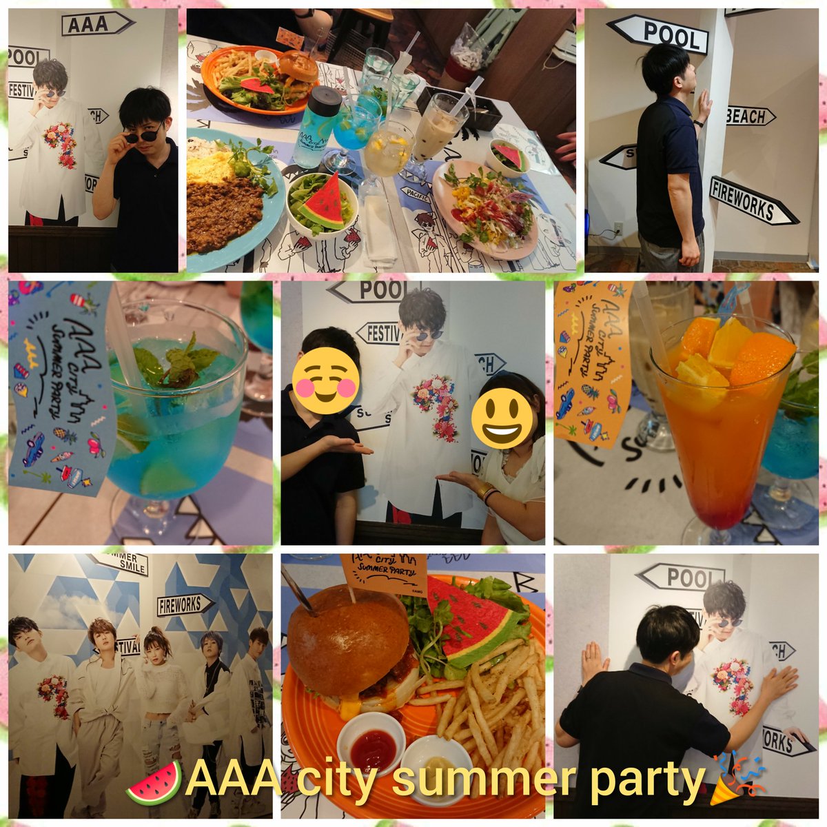 SeiGenie2's tweet photo. 今年ラストsummerparty行って来ました✨👏🎉
楽しかった☺️🥤🍔
#aaasummerparty https://t.co/GaXoL9f6rJ