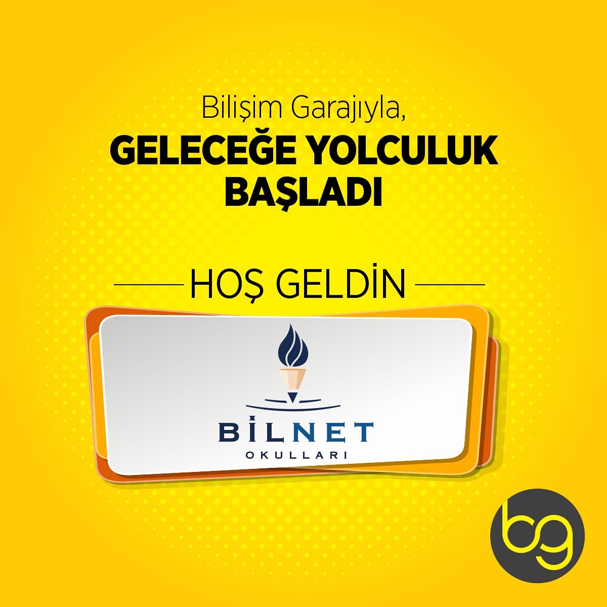 bilisimgaraji's tweet photo. Bilişim Garajı gelecek yolculuğunda yeni bir iş birliğine daha imza attı, garaja bir yol arkadaşı daha katıldı. Hoş geldin Bilnet Okulları. @bilnetokullari #BilişimGarajı #BilnetOkulları https://t.co/mDSX3olYV4